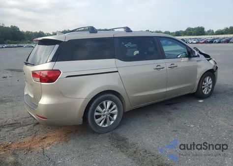 2016 Kia Sedona Lx из США, поврежденный, VIN KNDMB5C18G6189243
